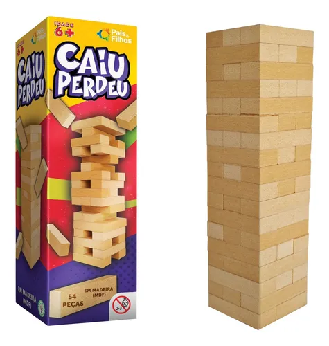 Imagem do produto Pais & Filhos - Caiu Perdeu, 54 Peças