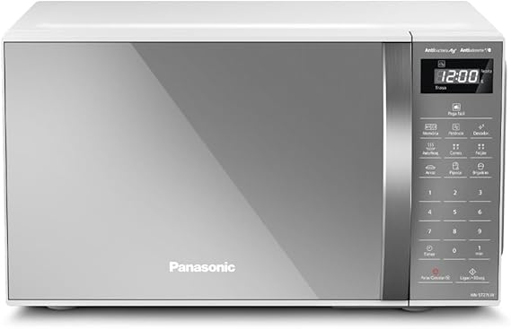 Imagem do produto Micro-ondas Panasonic 21 Litros Espelhado – NN-ST27LWRUN