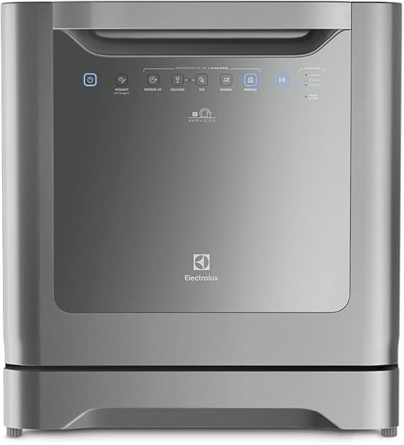 Imagem do produto Electrolux 8 Serviços Inox Compacta com Programa Eco (LE08S) 