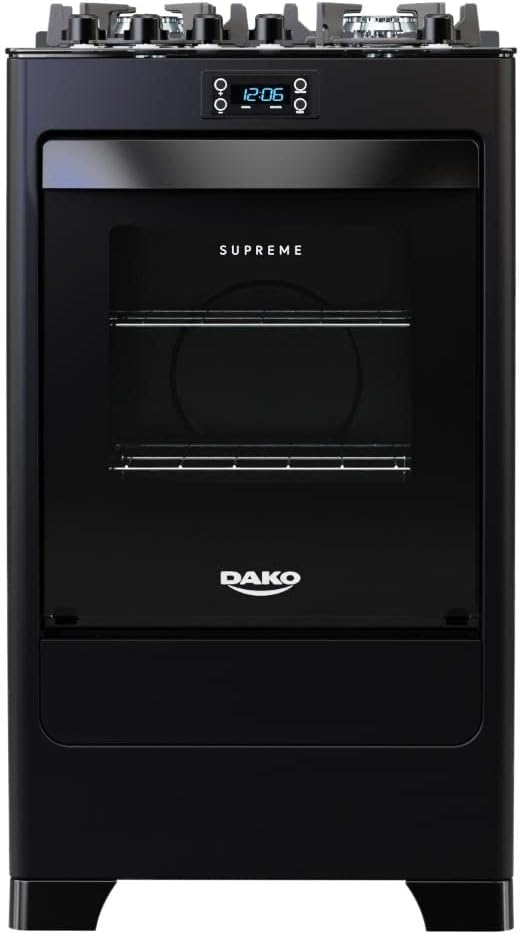 Imagem do produto Fogão Dako Supreme Black Glass 